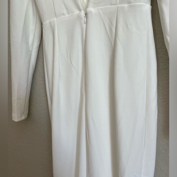 Stunning Romance Off White Long Sleeve Mermaid Maxi Dress - Picture 6 of 8